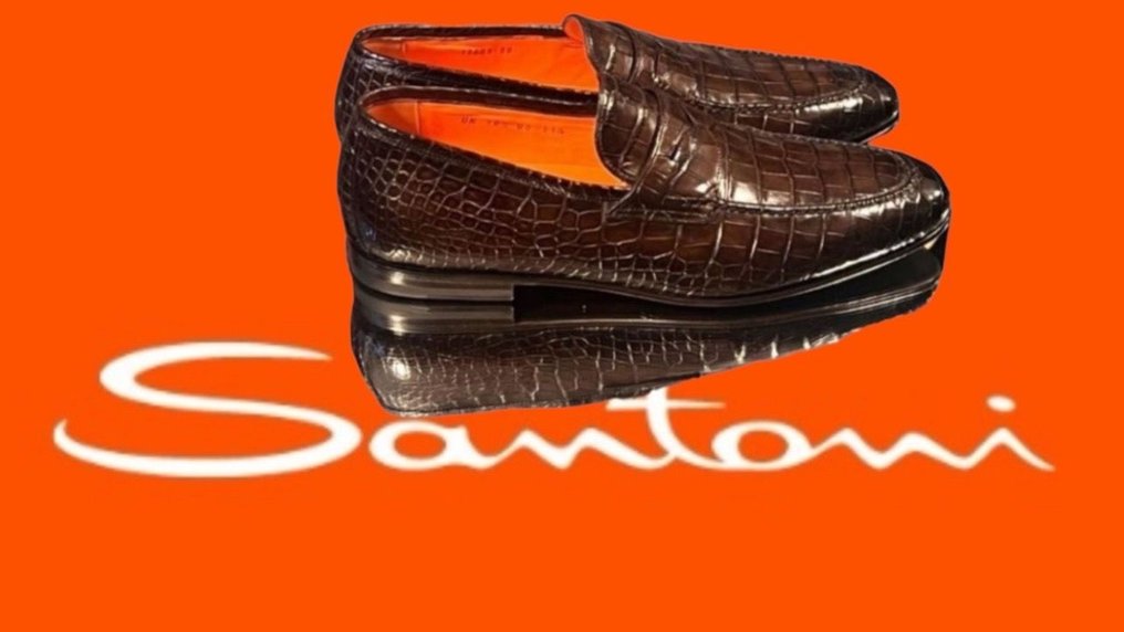Santoni - Loafers - Size: Shoes / EU 44.5 #2.1