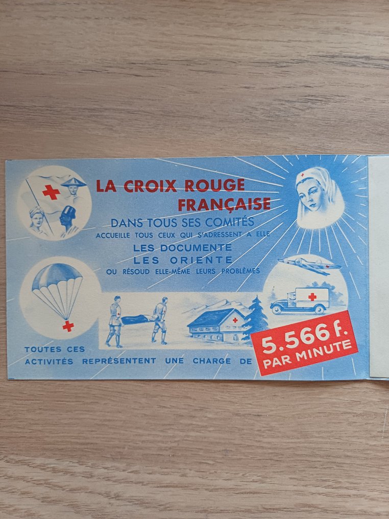 França  - Cadernos da Cruz Vermelha de 1952 a 2016 #1.2