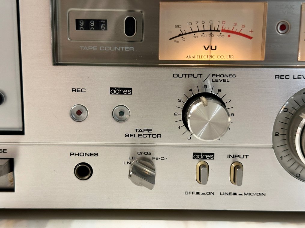 Akai - GXC-706DX - Leitor gravador de cassetes #3.1