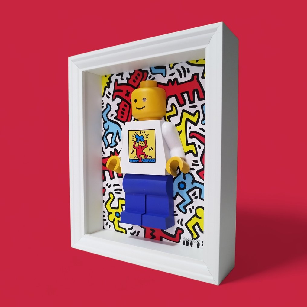 BADFACE (XXI) - Tribute to Lego Keith Haring Edition #1.0