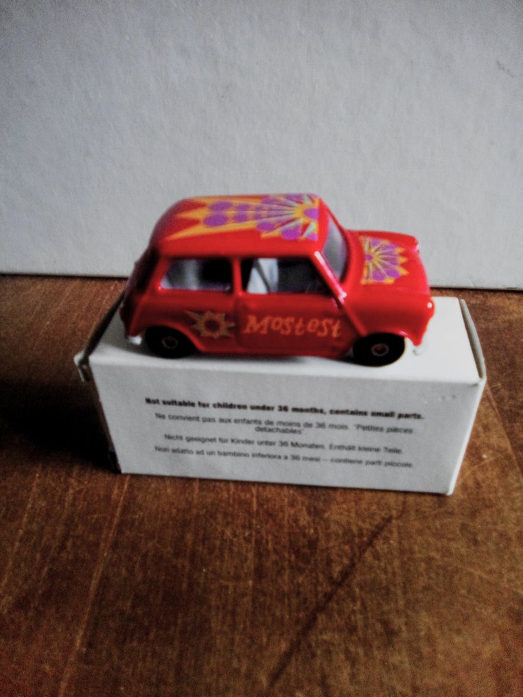 Corgi Toys  - Carro de brincar Corgi mini-mostest Pop-Art cooper 349 Code 3 - 1990-2000 - Grã-Bretanha #2.1