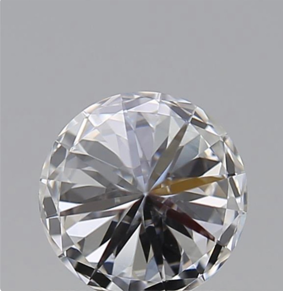 1 pcs Diamant  (Naturelle)  - 0.51 ct - Rond - D (incolore) - VVS1 - Gemological Institute of America (GIA) - Ex Ex Ex #2.1