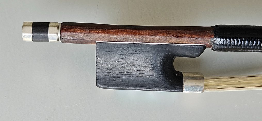 Silver mounted Violin bow - Δοξάρι βιολιού #1.1