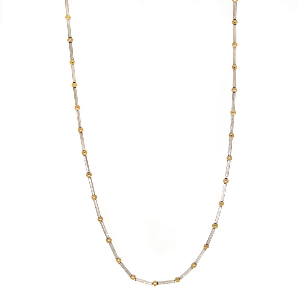 Necklace - 18 kt. White gold, Yellow gold #2.1