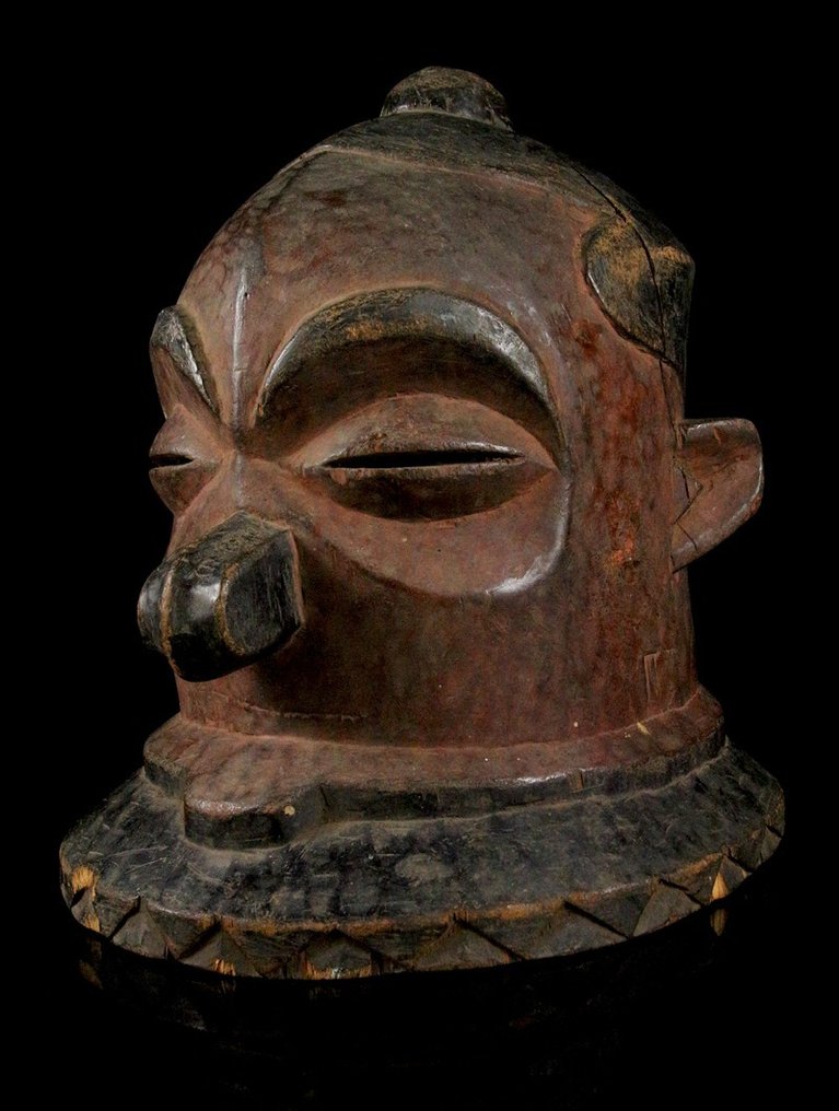 GIPHOGO helmet mask - Pende - DR Congo #2.1