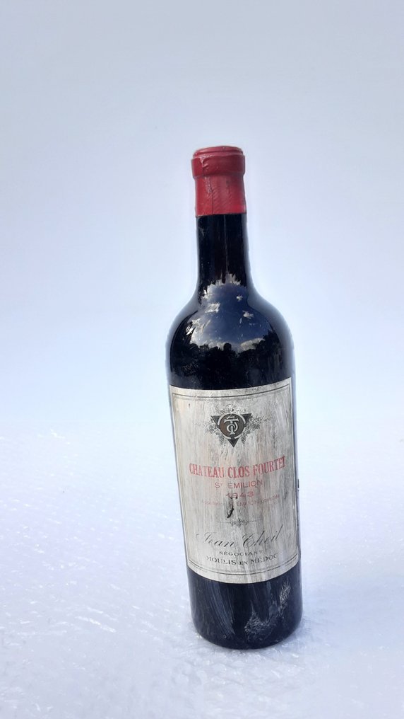 1943 Chateau Clos Fourtet - Saint-Émilion Grand Cru Classé - 1 Flaska (0,70 l) #1.2