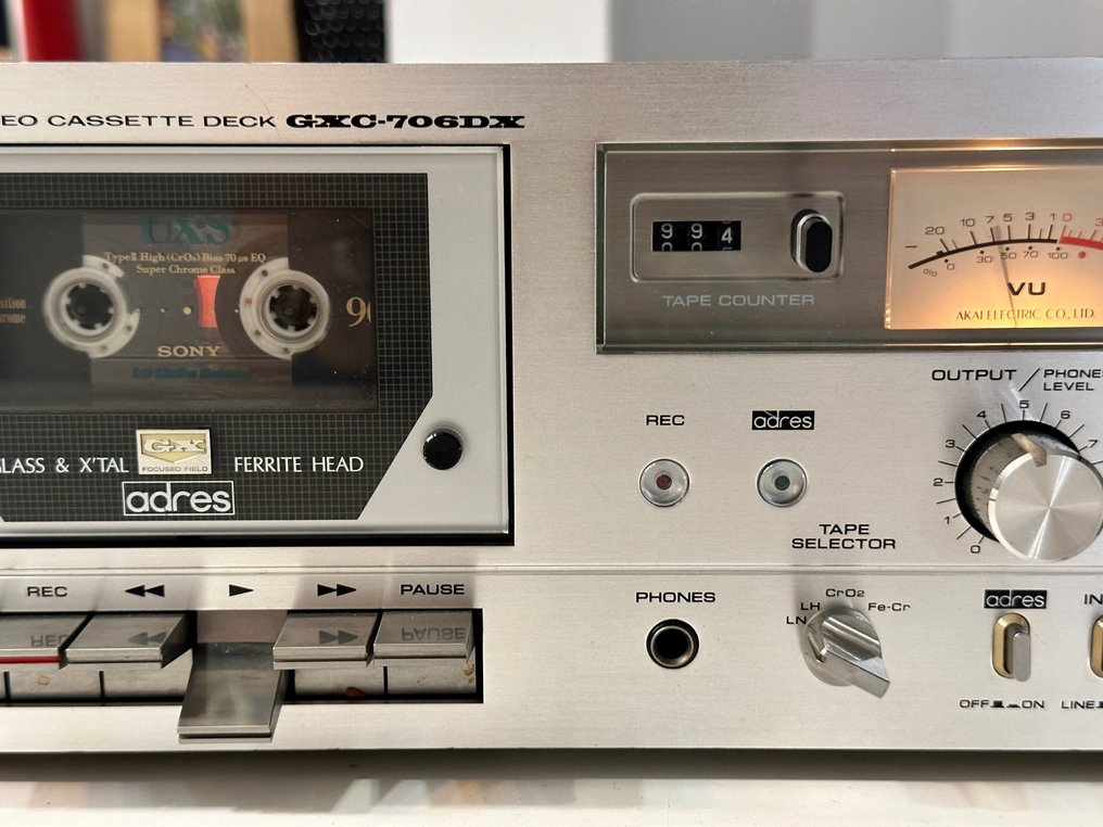 Akai - GXC-706DX - Leitor gravador de cassetes #3.2