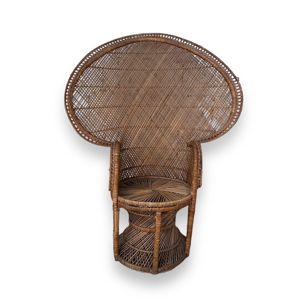 Chaise - Bambou - Chaise Pavone originale des années 1970 #1.2