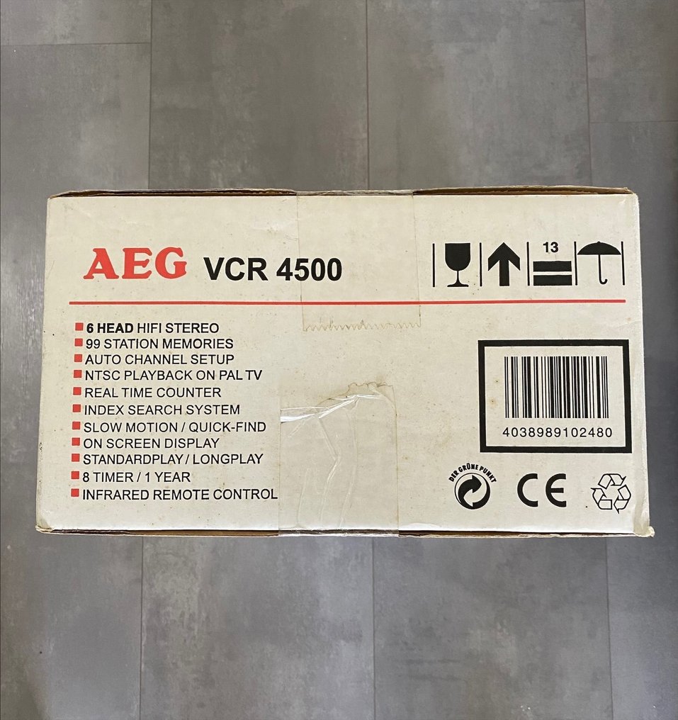 AEG VCR 4500 Cameră video analogică #2.2