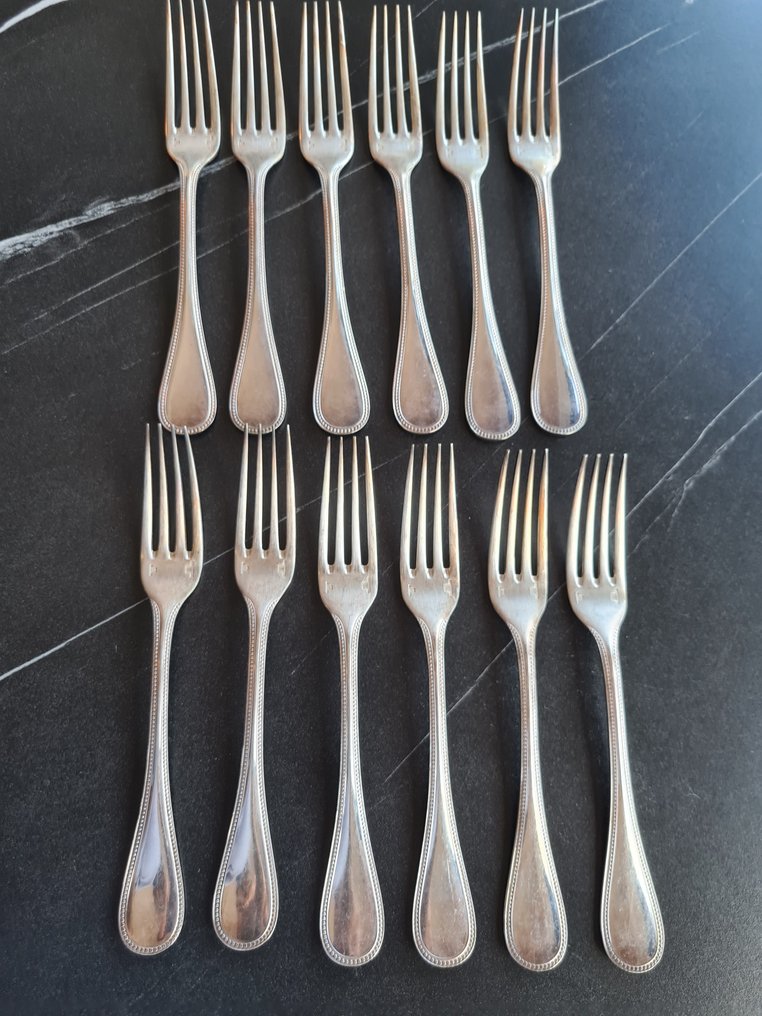 Fork (12) - silver plated #1.1