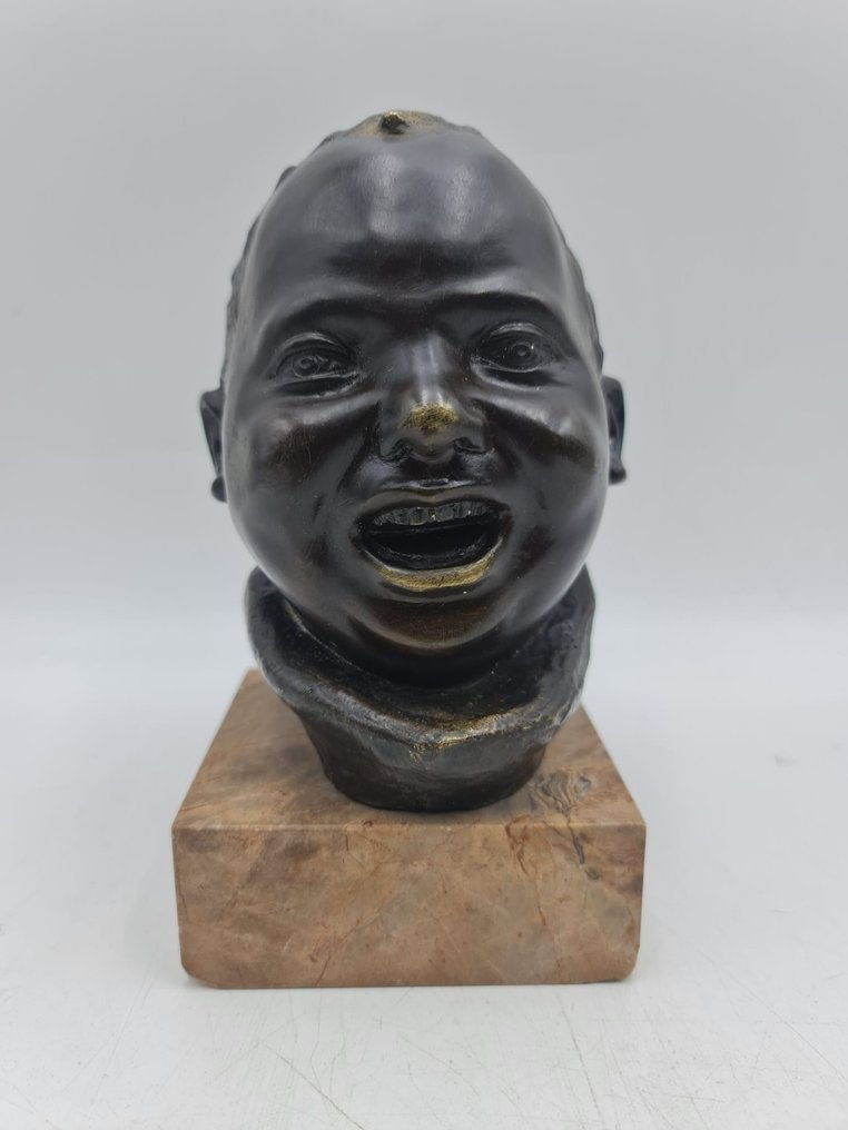 Skulptur, Bamboccio - 20 cm - Bronze #1.1