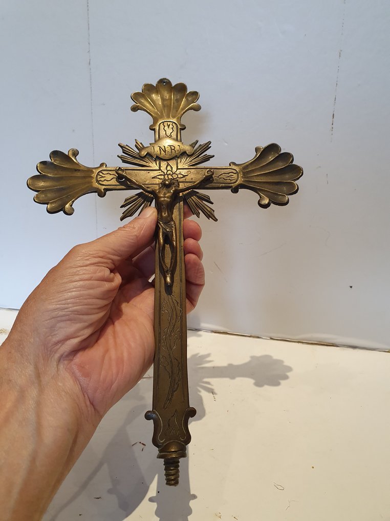  Crucifix - Bronz - 1750-1800  #1.1
