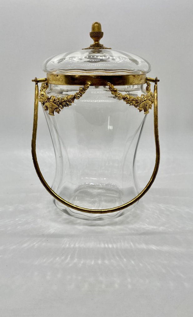 曲奇罐 - 玻璃, 金屬 - 浪漫的裝飾，帝國 #2.1
