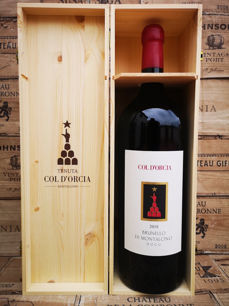2018 Col d'Orcia - Μπρουνέλο ντι Μονταλσίνο DOCG - 1 McKenzie (5,0L) #1.0