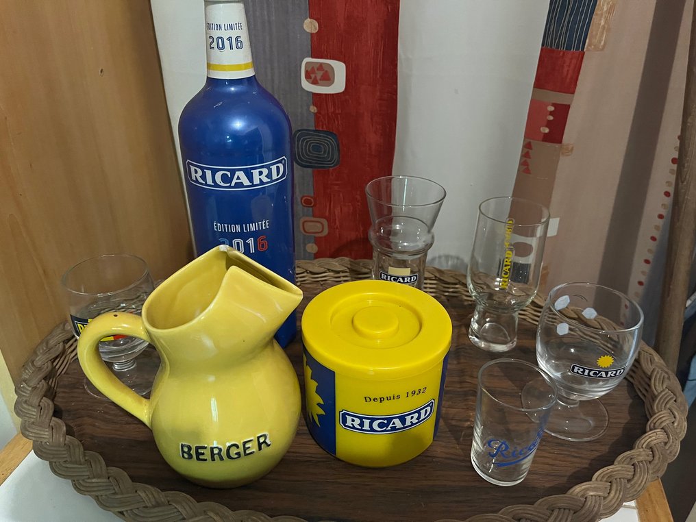 品牌商品系列 - 玻璃杯、2016 年收藏瓶和玻璃水瓶 - RICARD #2.1