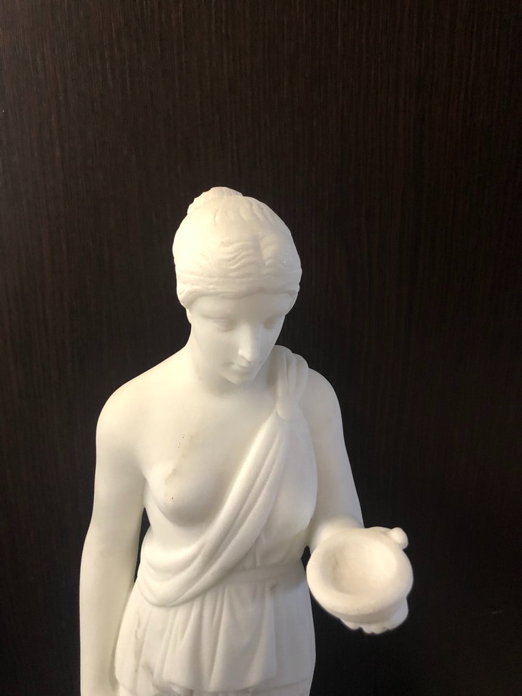 Statua, Bagnante - Venere - Scolpito a mano - 42 cm - Alabastro #2.1