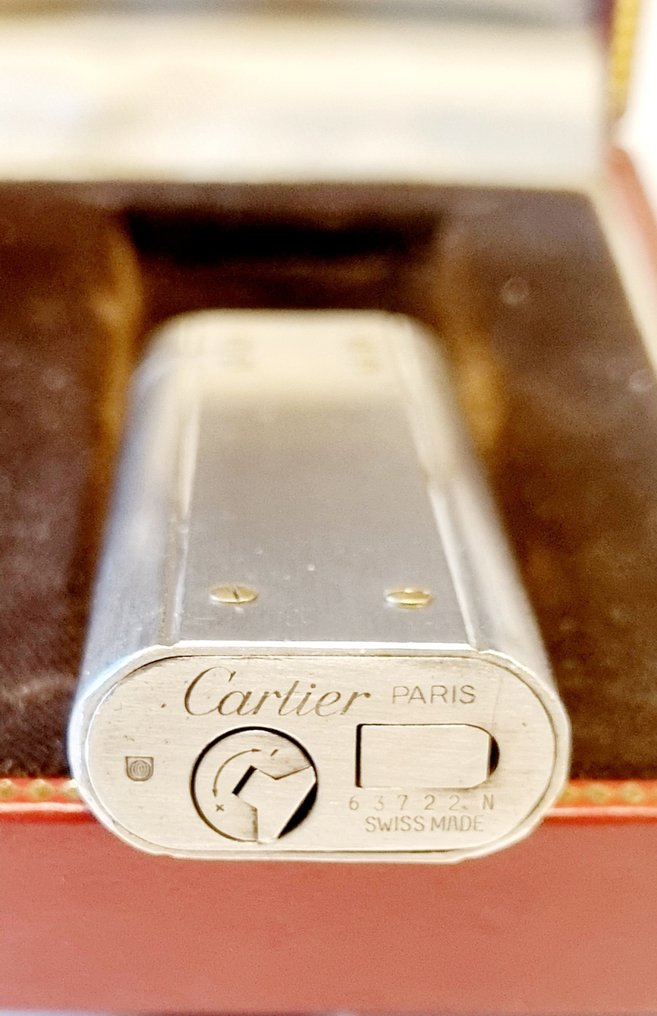 Cartier - Santos - Lomme-lighter - Gull, Sølv #1.2