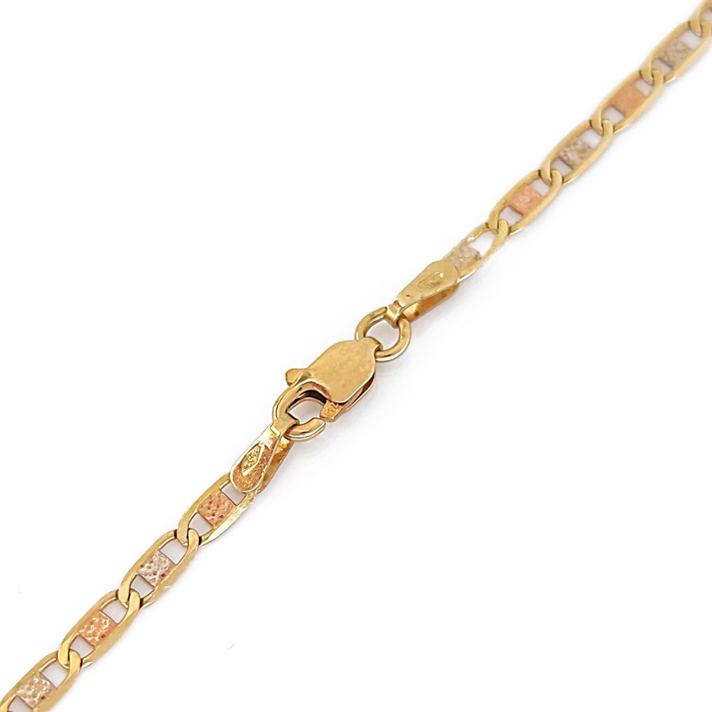 Collier - 18 carats Or blanc, Or jaune, Or rose #1.2