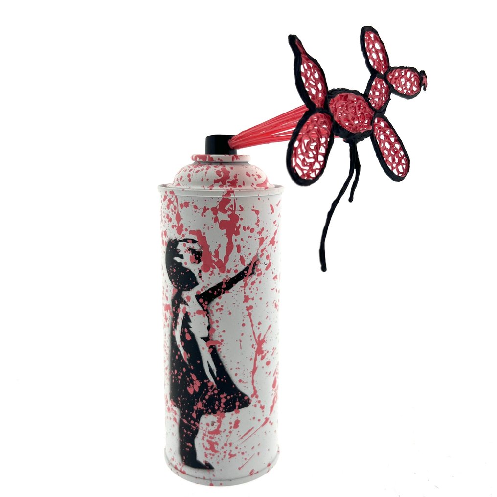 WhyCreationz (XX-XXI) - Banksy x Koons (pink) 1/1 #1.1