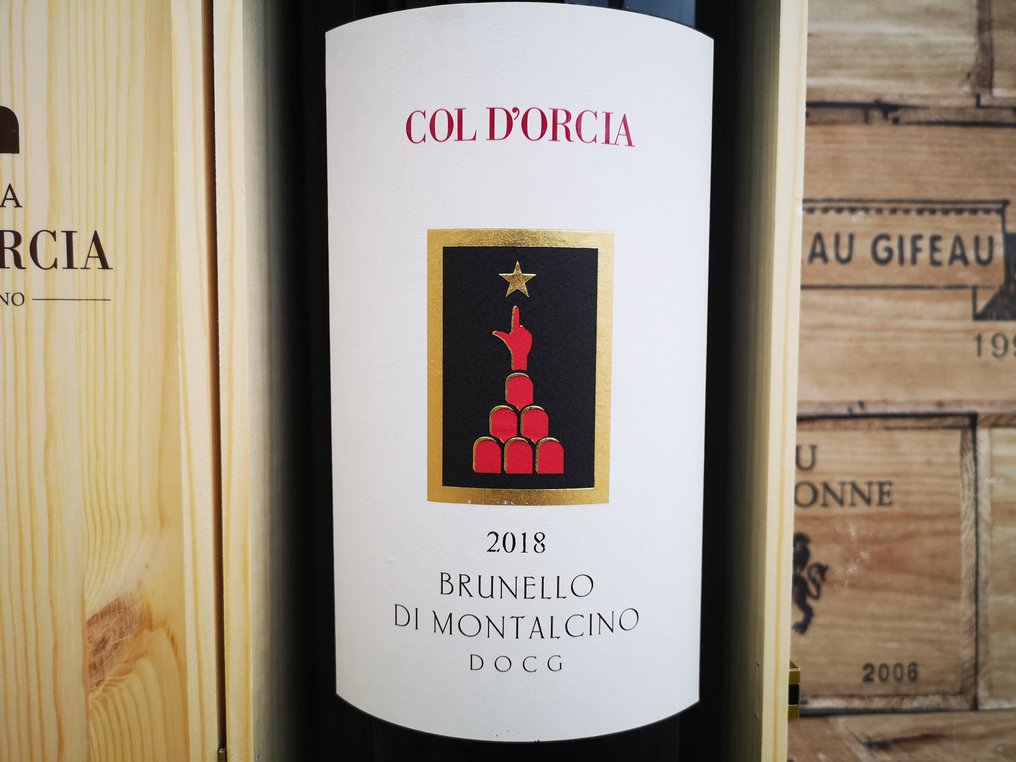 2018 Col d'Orcia - Μπρουνέλο ντι Μονταλσίνο DOCG - 1 McKenzie (5,0L) #1.0