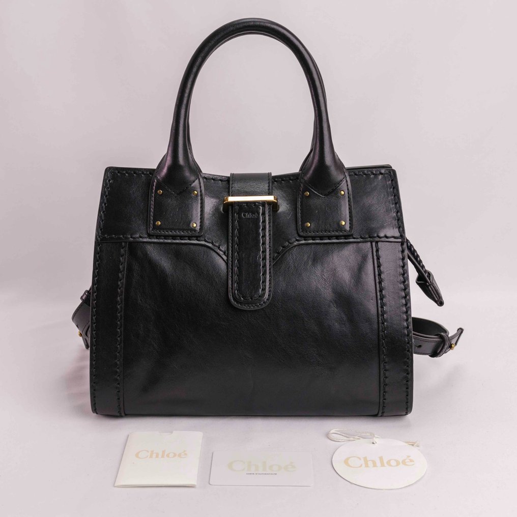 Chloé - Leather 2-way bag (Large Zipper) - Håndtaske #1.1