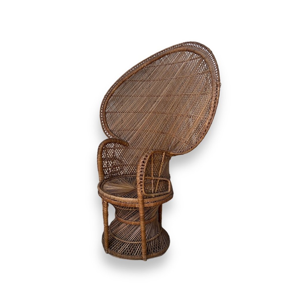 椅 - 竹 - 20 世紀 70 年代的原創 Pavone 椅子 #1.3