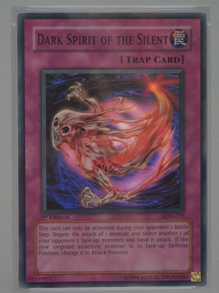 Konami - 1 Graded card - Labyrinth of Nightmare - Yu-Gi-Oh! Dark Spirit Of The Silent #079 LON 1st Edition 2003 PSA 10 - PSA 10 #2.1