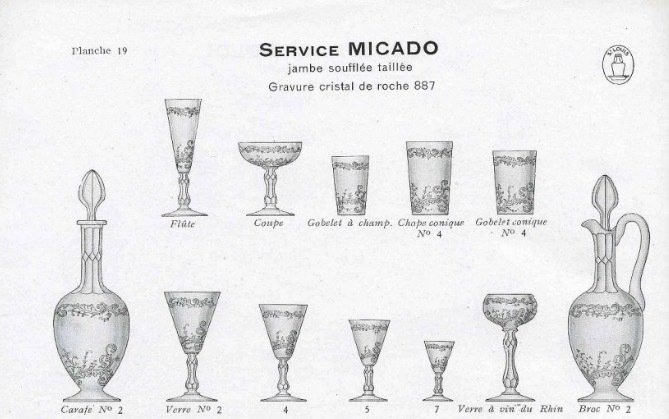 St. Louis - Φιάλη οίνου - Micado - Κρύσταλλο #2.2