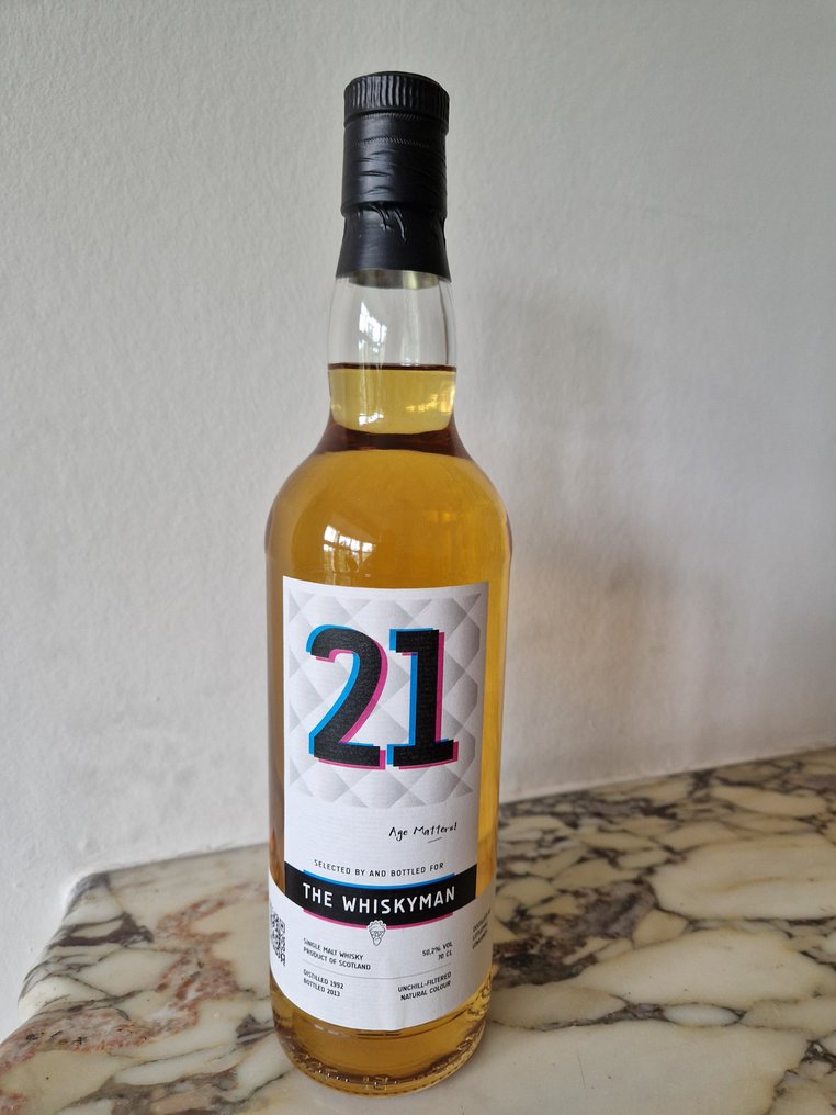 Littlemill 1992 21 years old - The Whiskyman  - 70cl #1.1