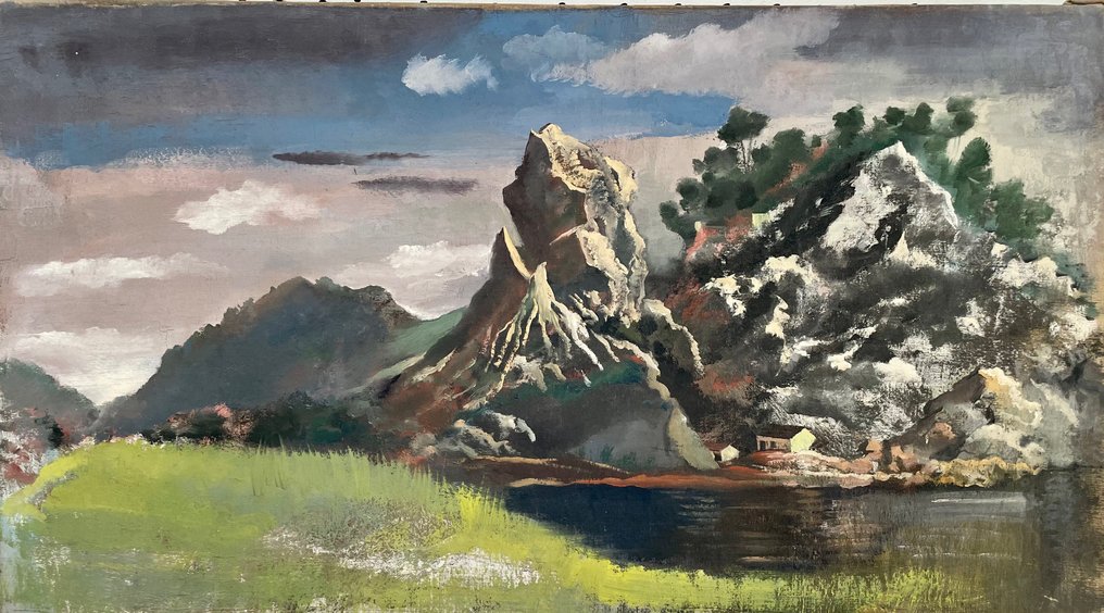 Jean Burkhalter (1895-1982) - Paysage de montagne #1.1