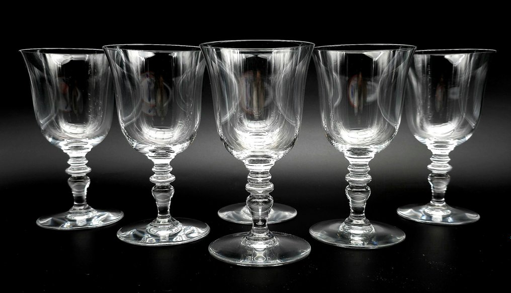 Baccarat - Drinking service (6) - PROVENCE - Crystal - white wine glasses #2.2