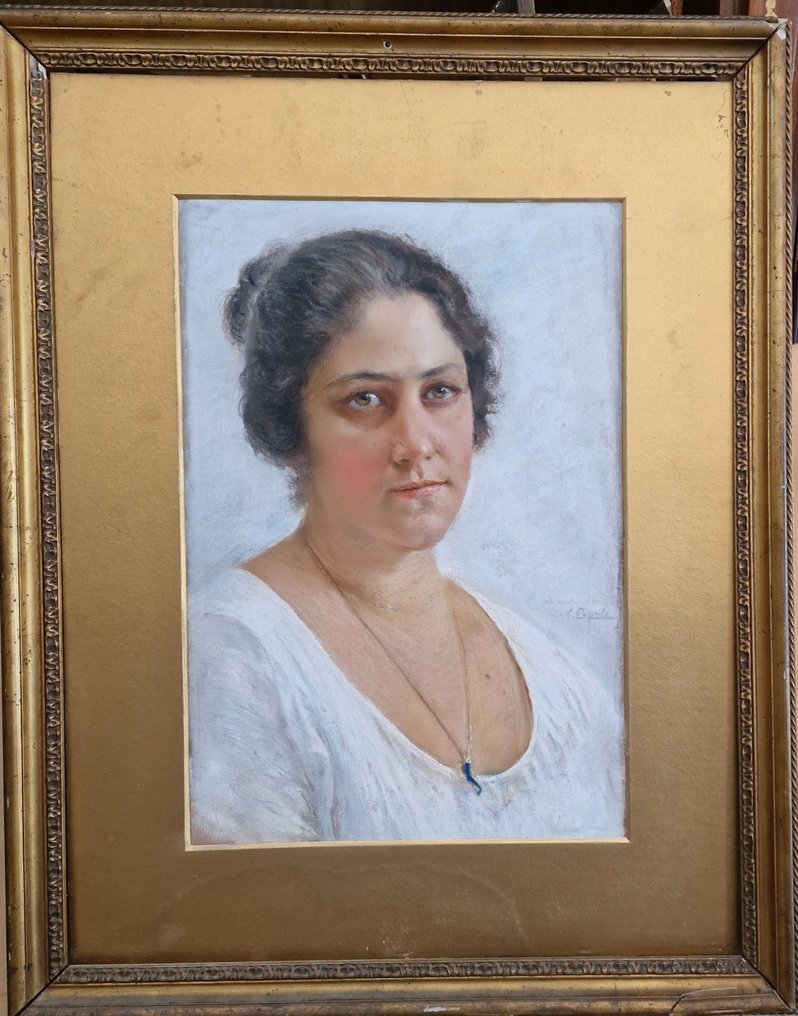 Vincenzo Caprile (1856-1926) - Ritratto di donna #1.2