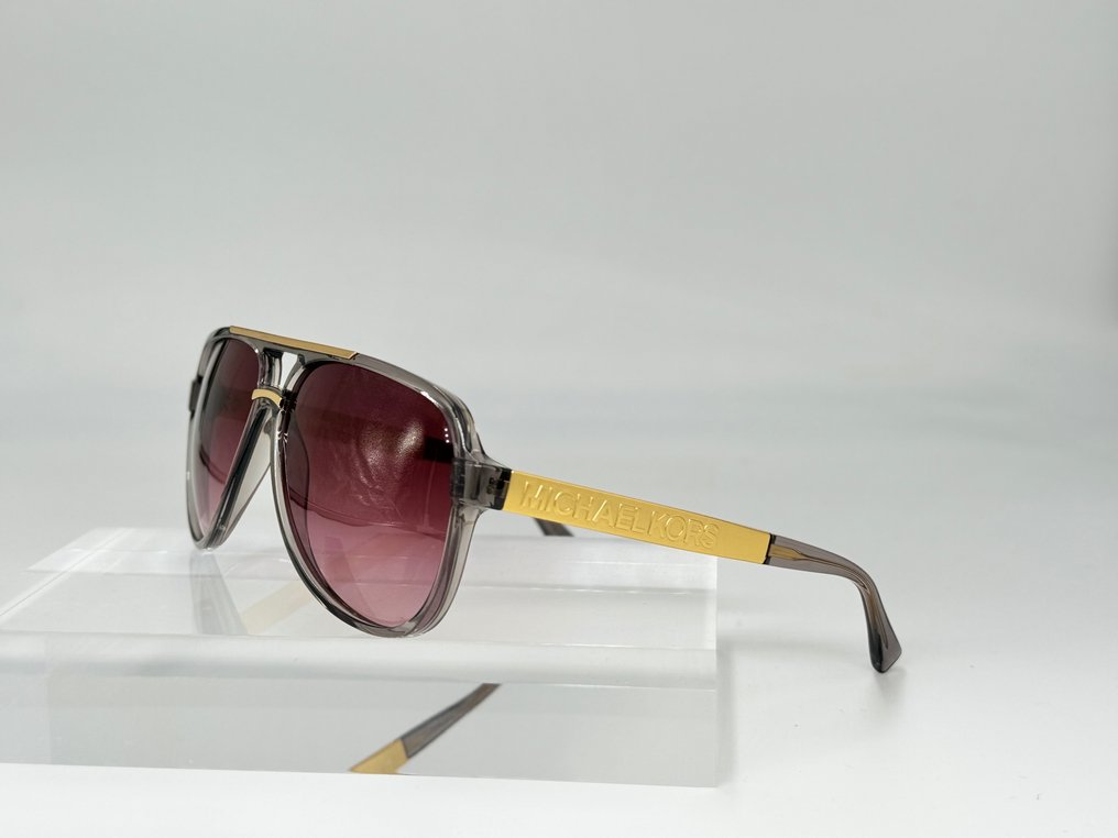 Other brand - Michael Kors 30918H Grey and Gold - Sonnenbrille #3.1
