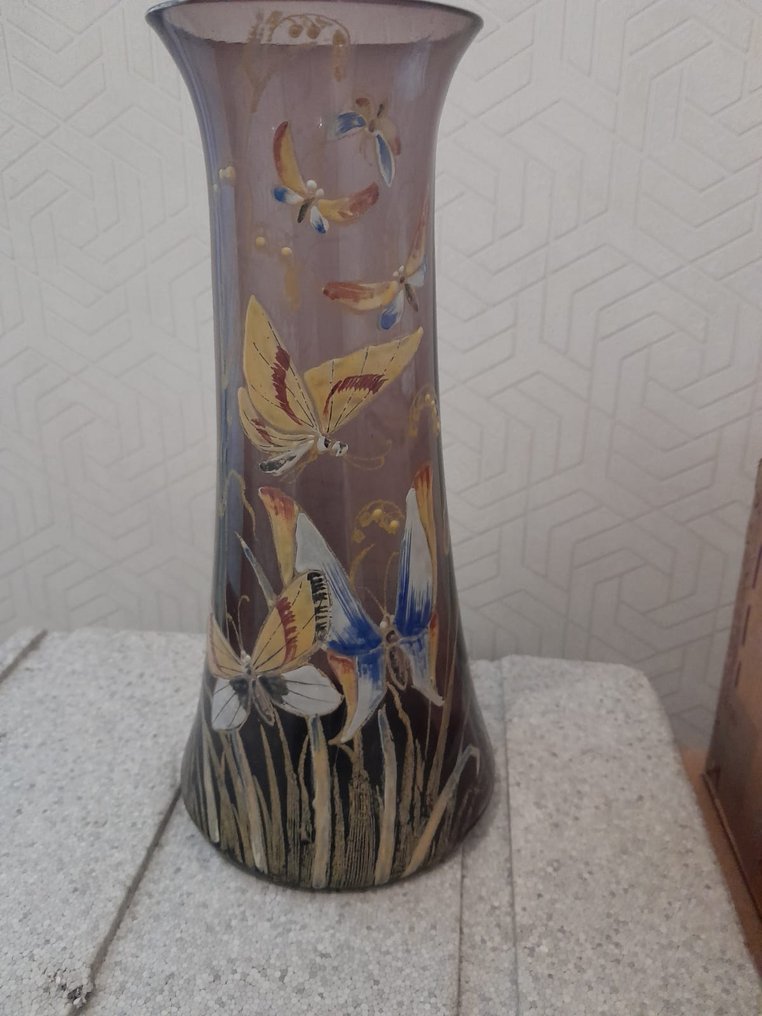 Vase modèle Thionville - François-Théodore Legras - Maljakko  - Lasi #1.2