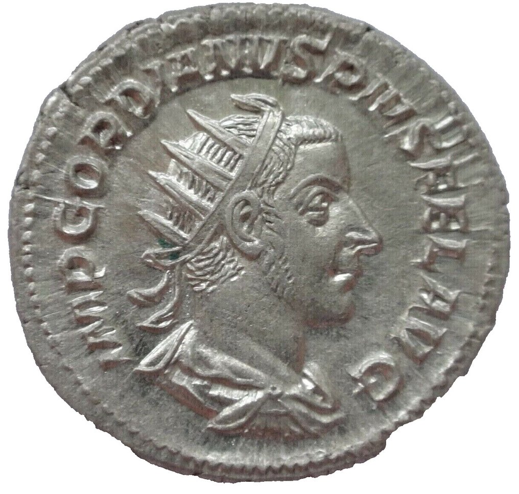 罗马帝国. High Quality Gordian III A.D. (238-244) Silver. Antoninianus #2.1