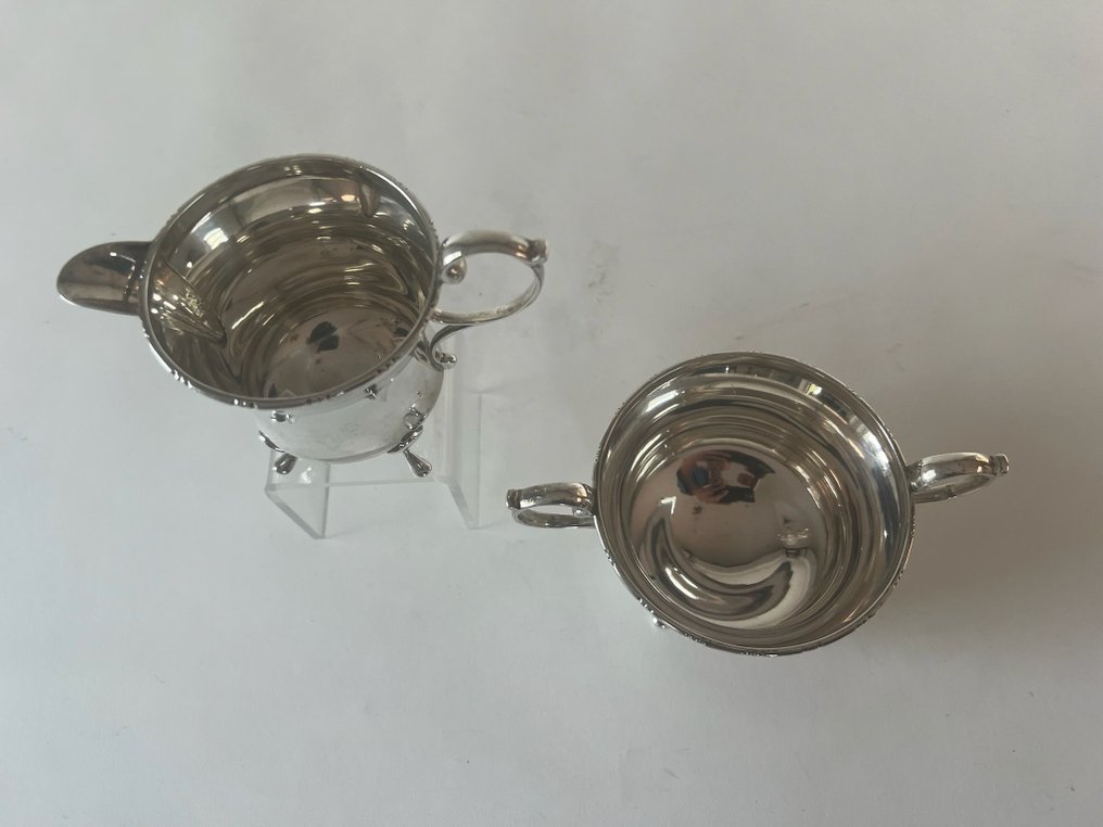 W.G.Sother & Co - Sugar and cream set (2) - .925 silver #2.2