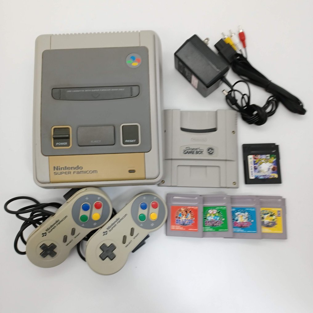 Nintendo - Console 5 GB Softwares All Pokemon games - Super Famicom - Videospil #1.1