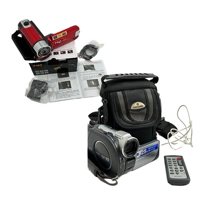 Sony Digital Camera Recorder, 1080P 16x Digital Zoom Camcorder with 2.7" Flip Screen, DCR-DVD306 Digitaalinen videokamera #1.1