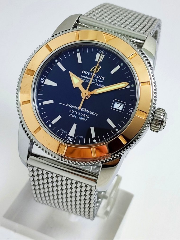 Breitling Superocean Heritage 42 Gold Steel U17321 Men 2011 present auction online Catawiki