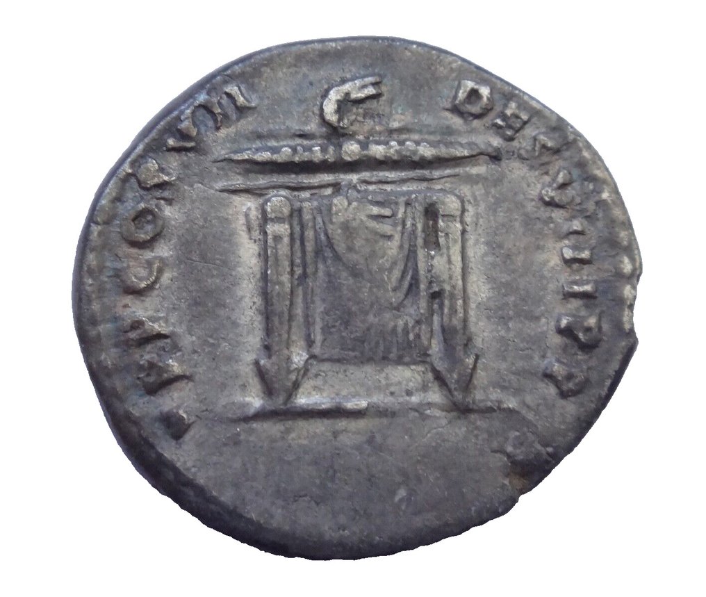 Romarriket. Domitian. AD 81-96. AR. Denarius Rome mint. #1.1