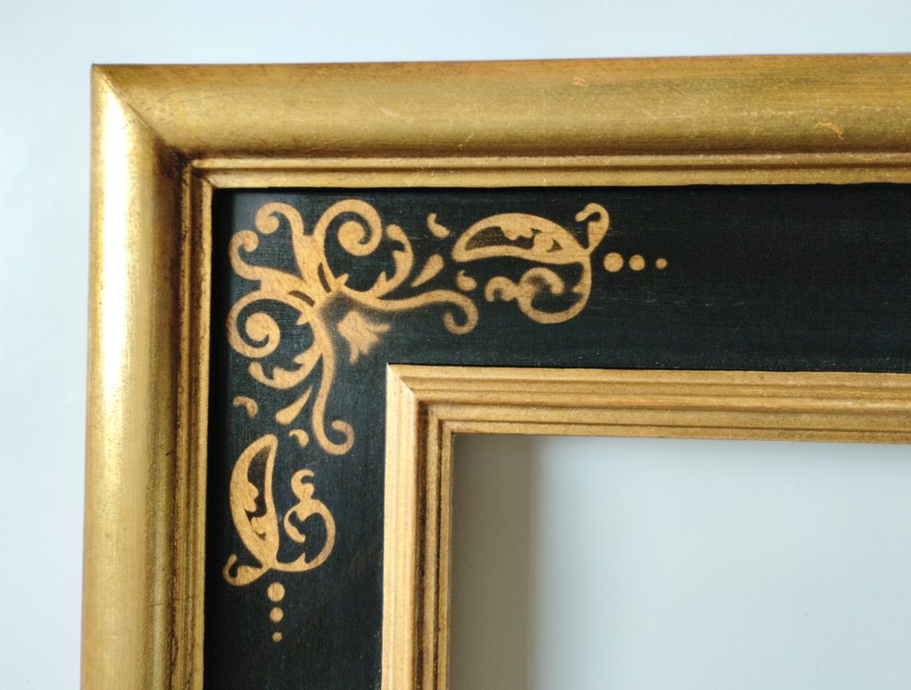 Frame  - Wood, Golden leaf #3.1