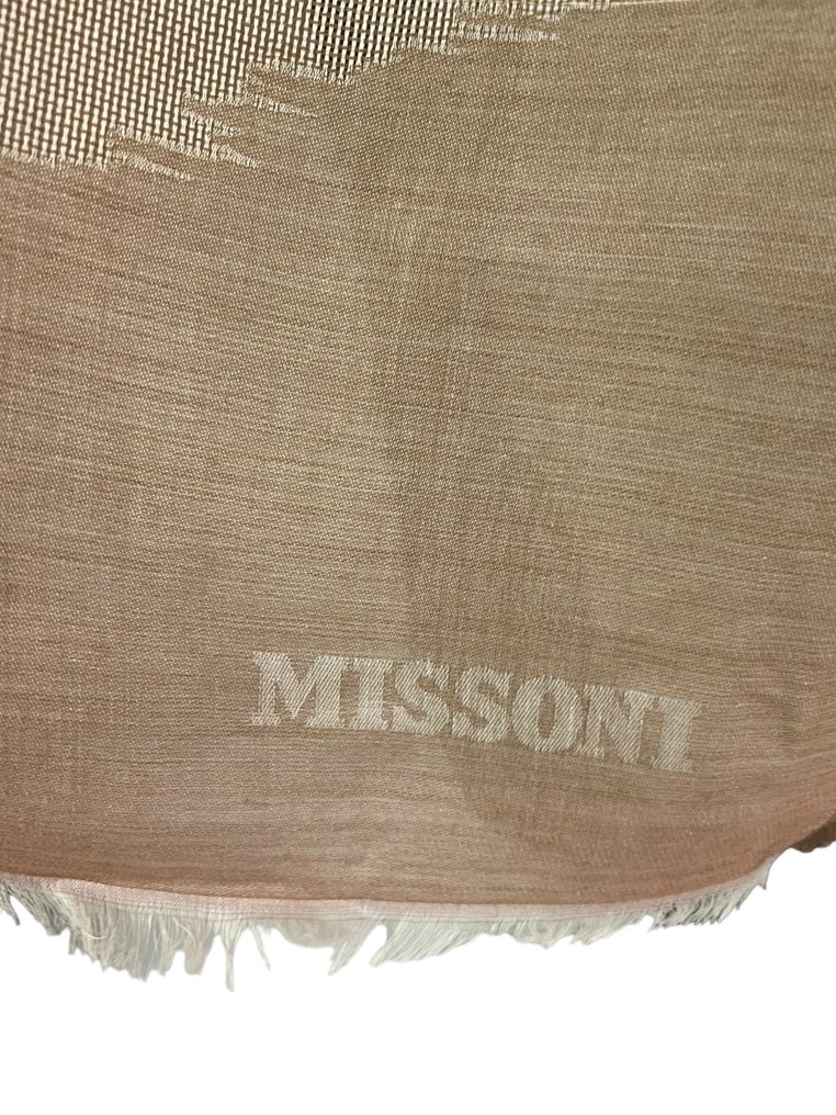Missoni - Damen Kaschmir Seiden-Schal, Mehrfarbig, Doppel-Muster, Einheitsgröße, 70x180, Design, Made in Italy - 披巾 #1.2