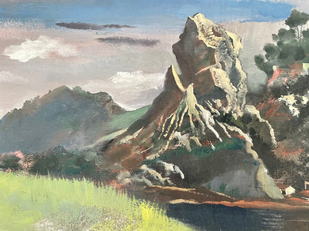 Jean Burkhalter (1895-1982) - Paysage de montagne #3.1