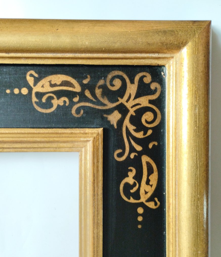 Frame  - Wood, Golden leaf #1.2
