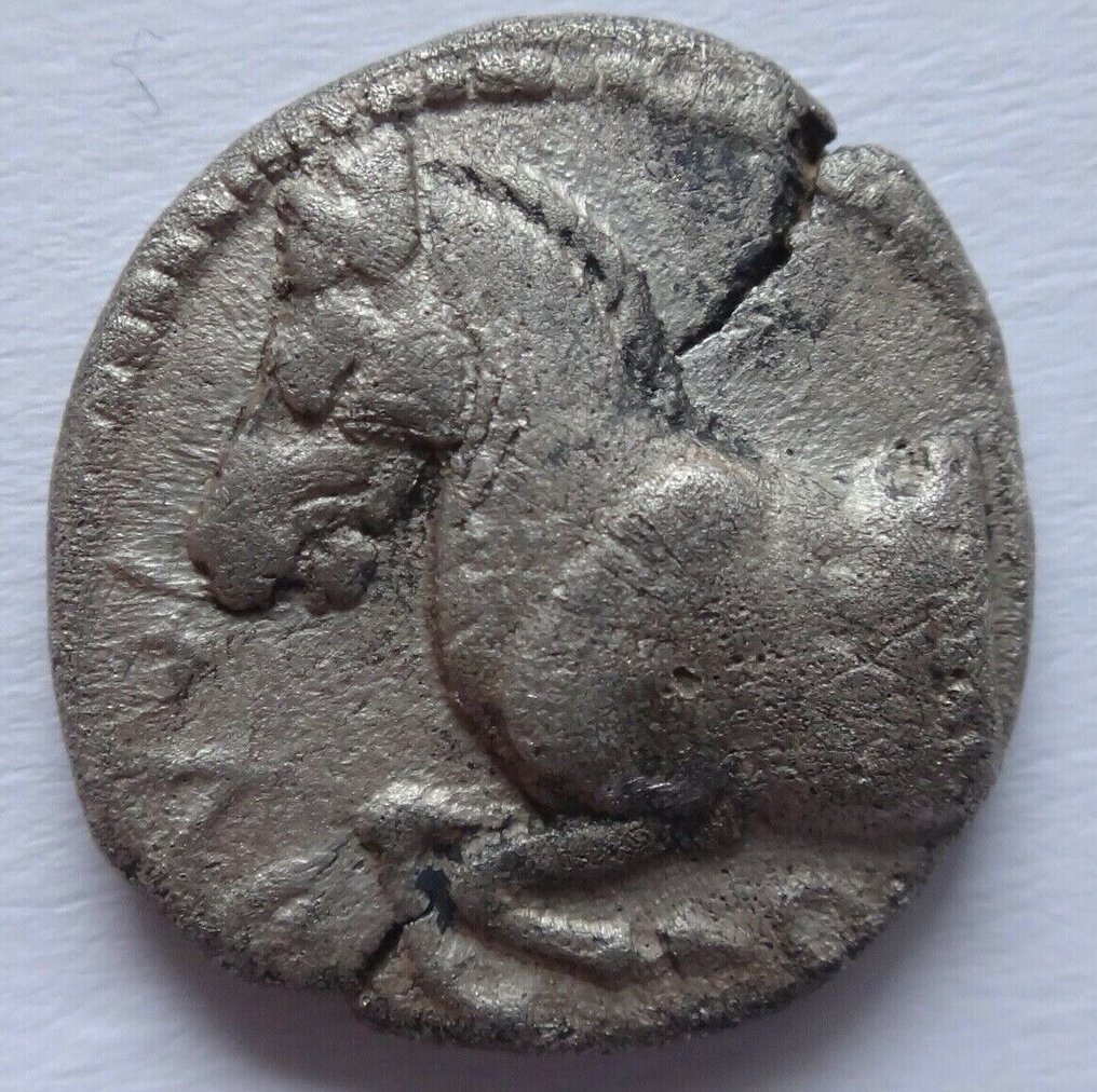 希臘（古代）. THRACE. Maroneia (Circa 450-430 BC) AR. Drachm #2.1