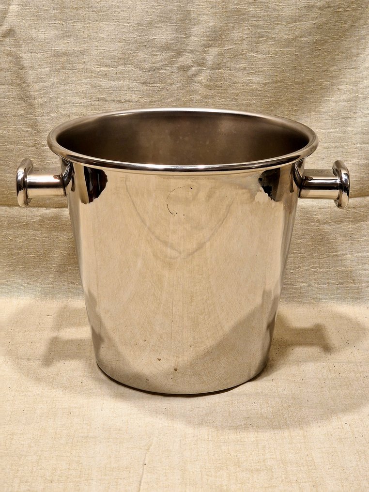 Alessi - Ice bucket (2) -  2 Champagne and Ice Buckets - Steel  #3.1