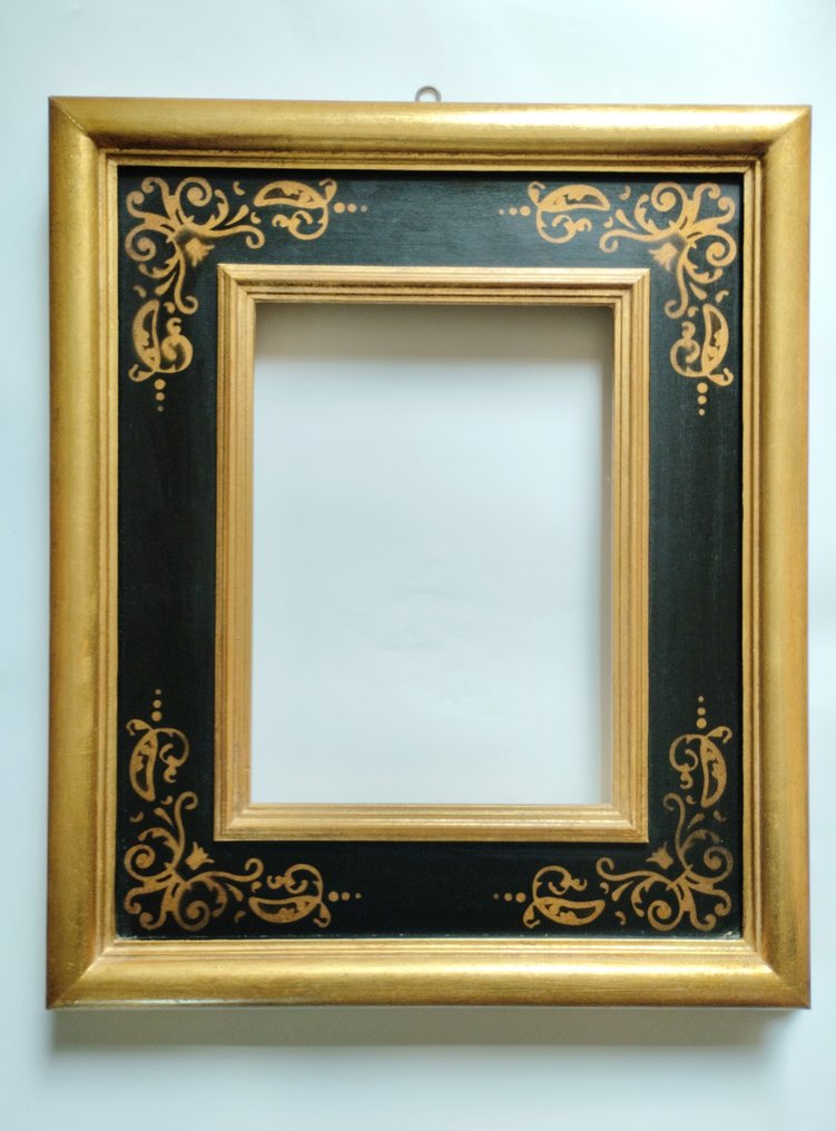 Frame  - Wood, Golden leaf #1.1