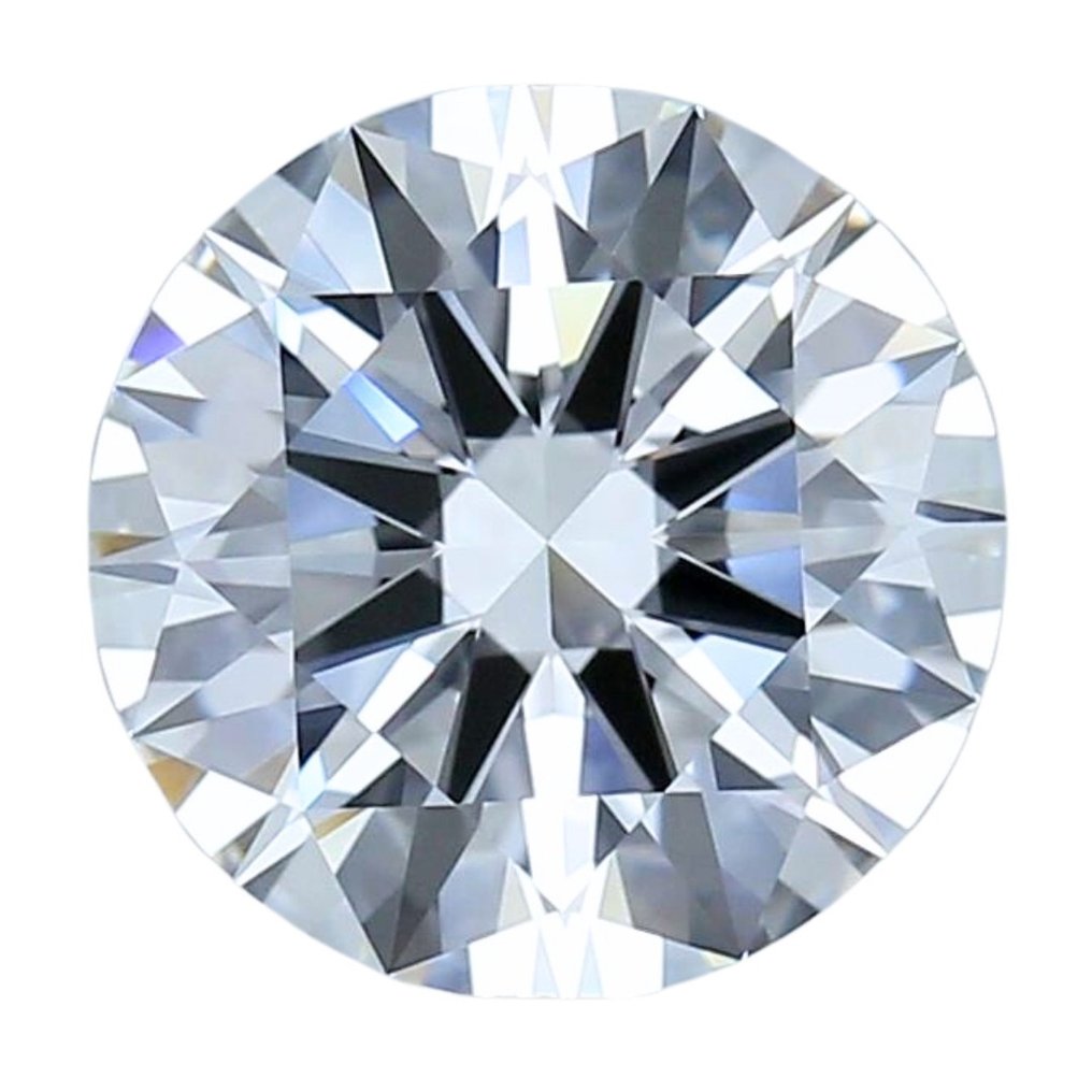1 pcs Diamant  (Natural)  - 3.02 ct - Rotund - E - VVS1 - GIA (Institutul gemologic din SUA) - diamant tăiat ideal #1.1