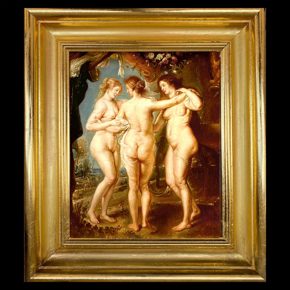 Escuela holandesa (XIX) - Las tres gracias de Rubens #2.1
