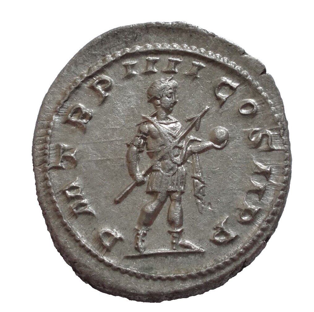 Romeinse Rijk. High Quality Gordian III A.D. (238-244) Silver. Antoninianus #1.1